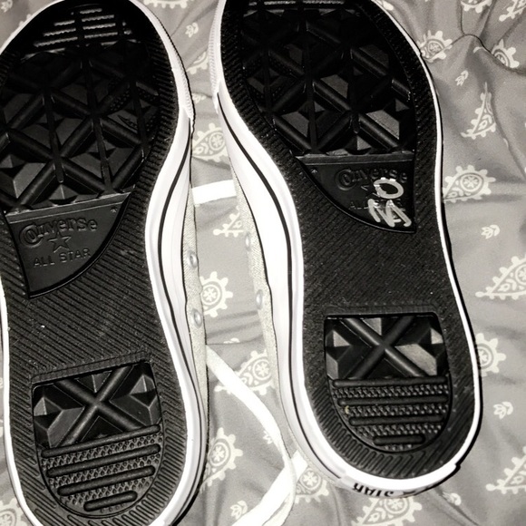 Converse Shoes - Light grey converse